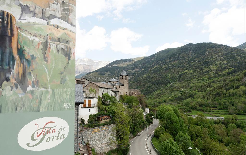 Hotel Villa de Torla Buitenkant foto